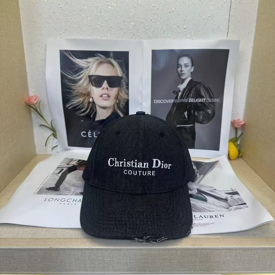 Christian Dior Cap - Black