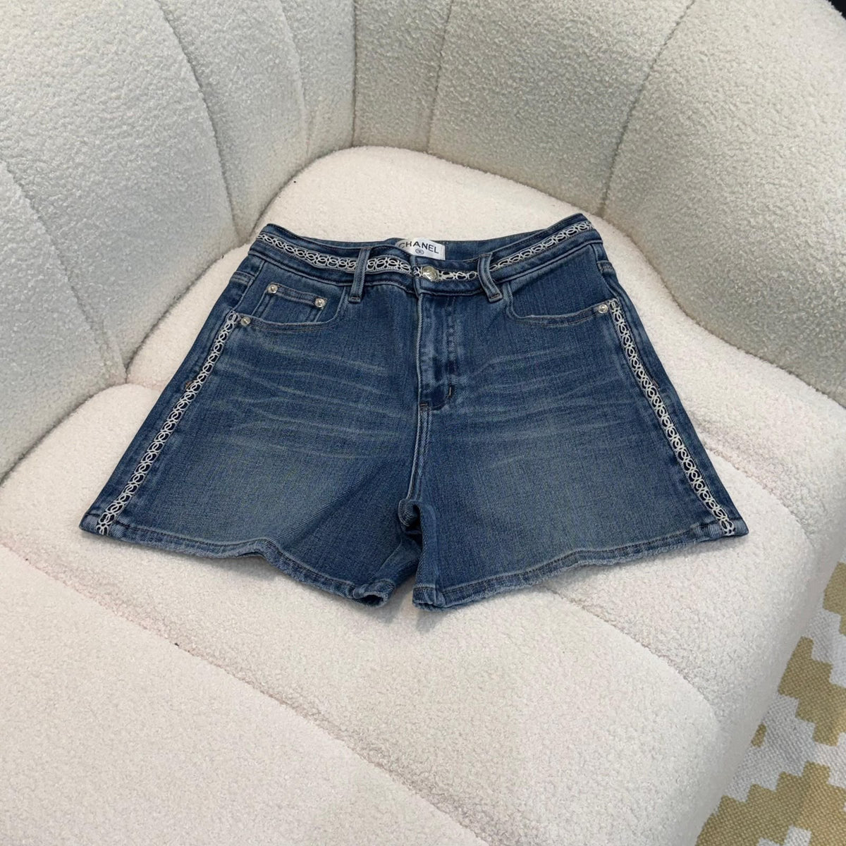Chanel Shorts - Blue, Green
