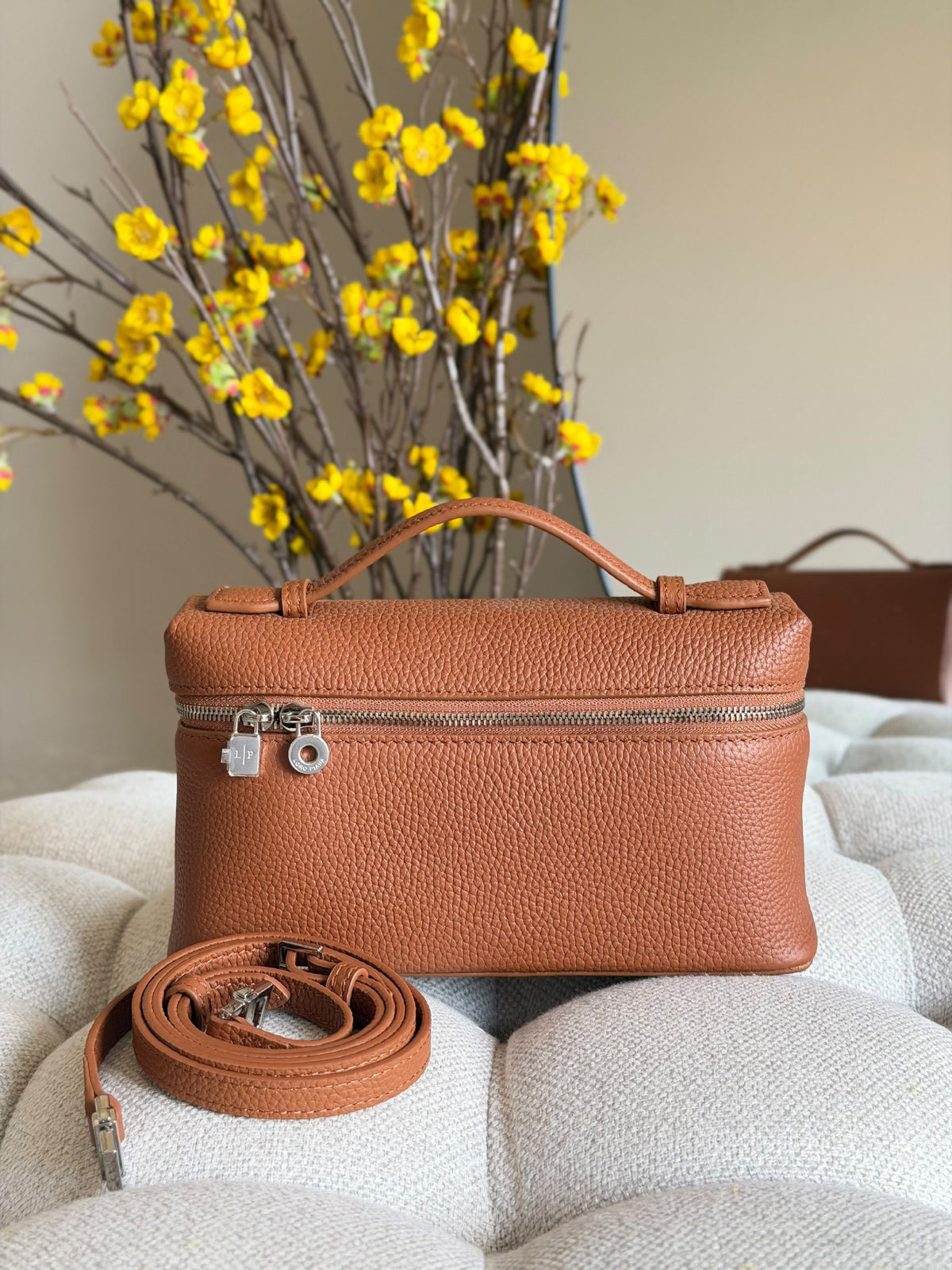 Loro Piana Crossbody Bag - Orange
