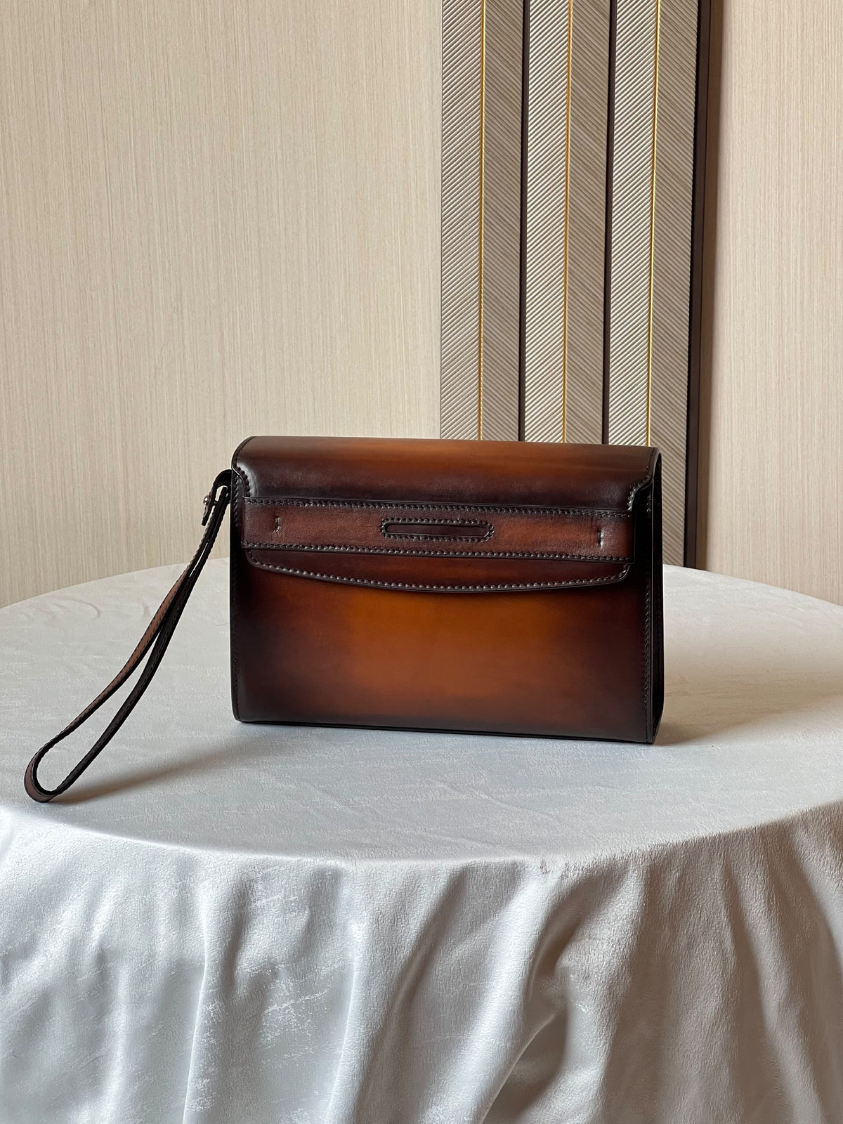Berluti Clutch - Brown