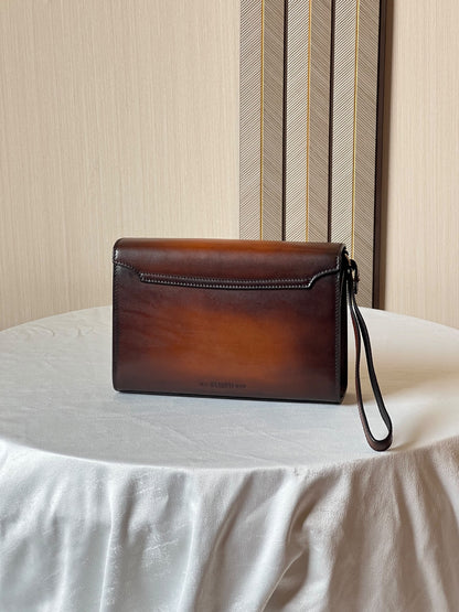 Berluti Clutch - Brown