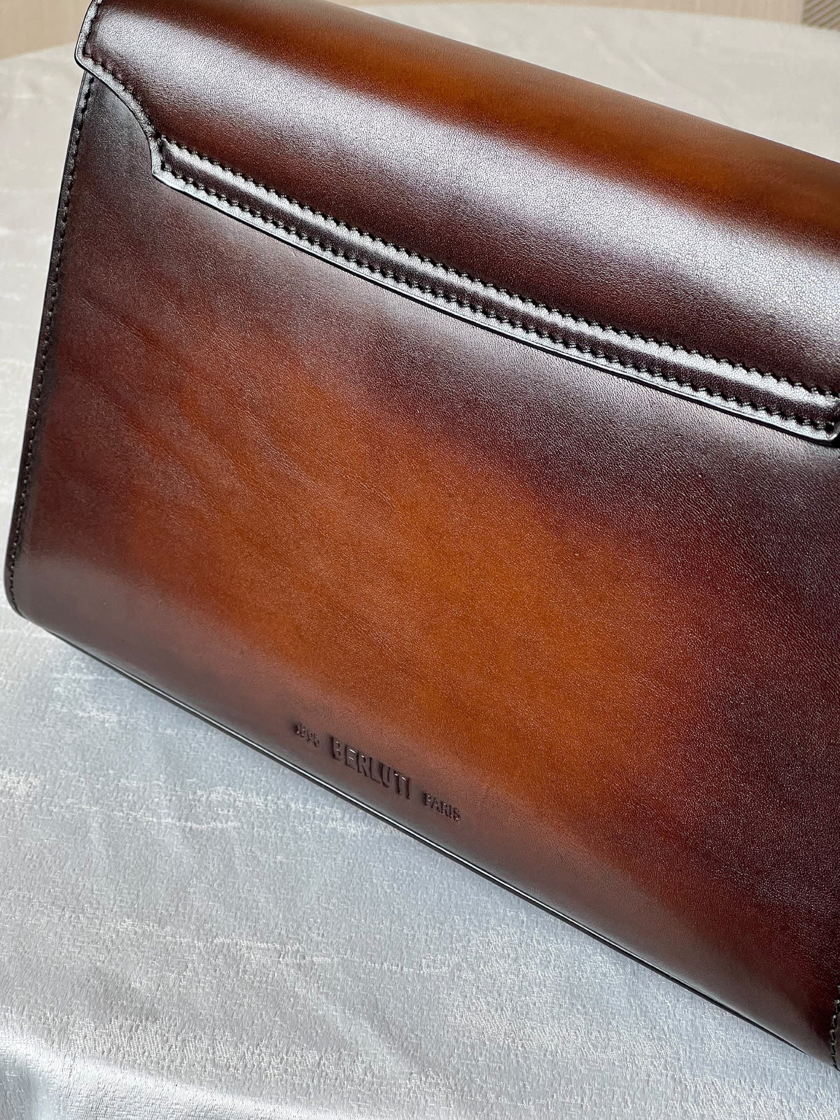 Berluti Clutch - Brown