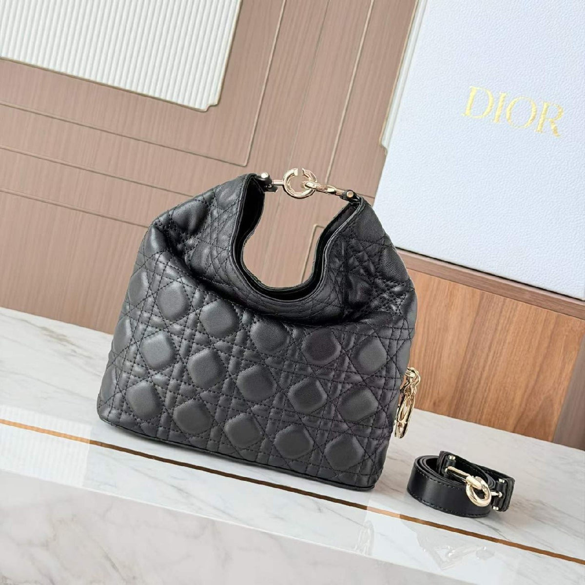 Dior Shoulder Bag - Black