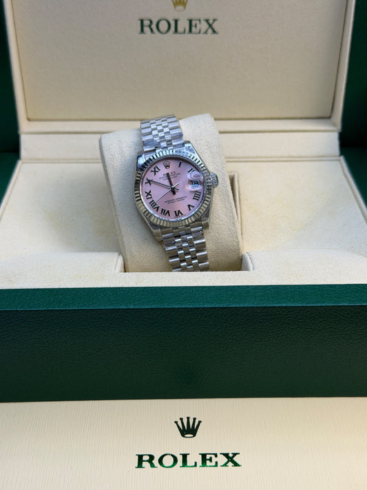 Rolex Watch - Pink