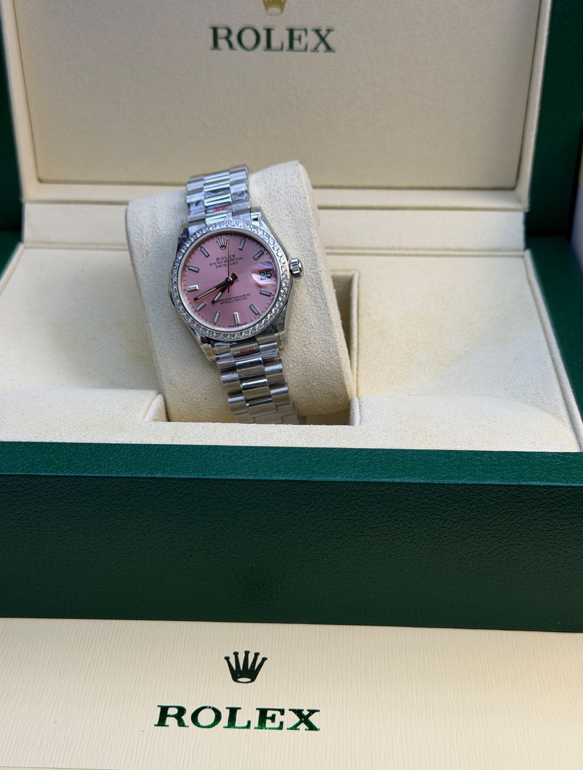 Rolex Watch - Pink