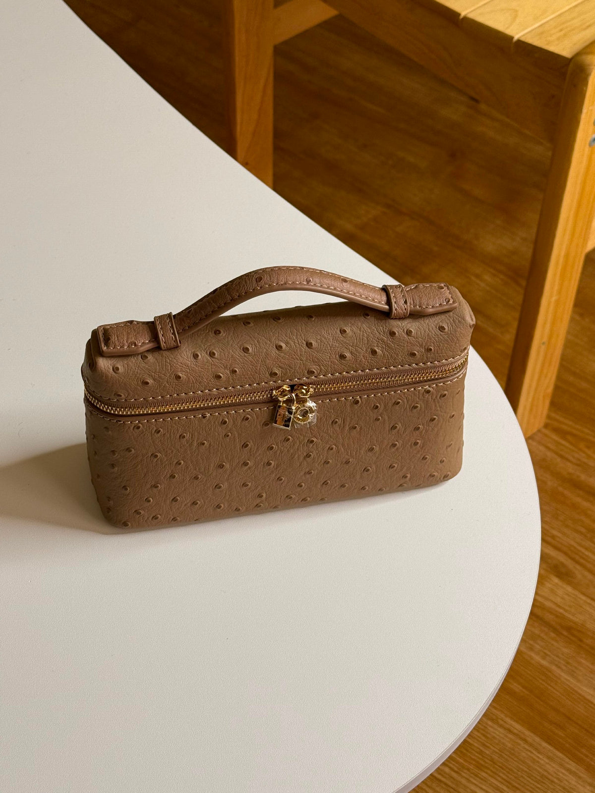 Loro Piana Handbag - Beige Embossed