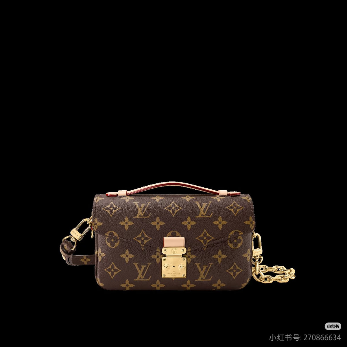 Louis Vuitton Top-Handle Shoulder Bag - Brown Monogram