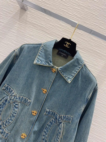 Chanel Jacket - Blue Denim