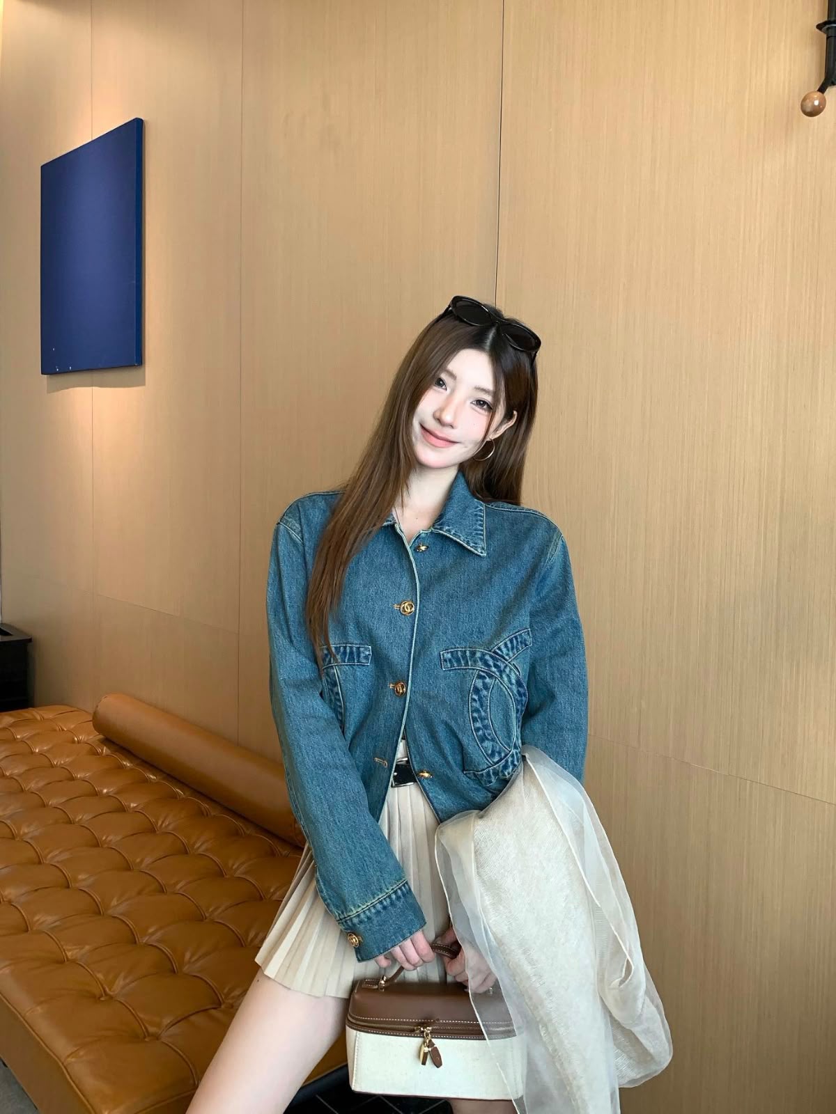 Chanel Jacket - Blue Denim
