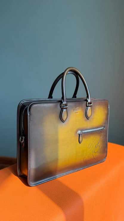 Berluti Laptop Bag - 