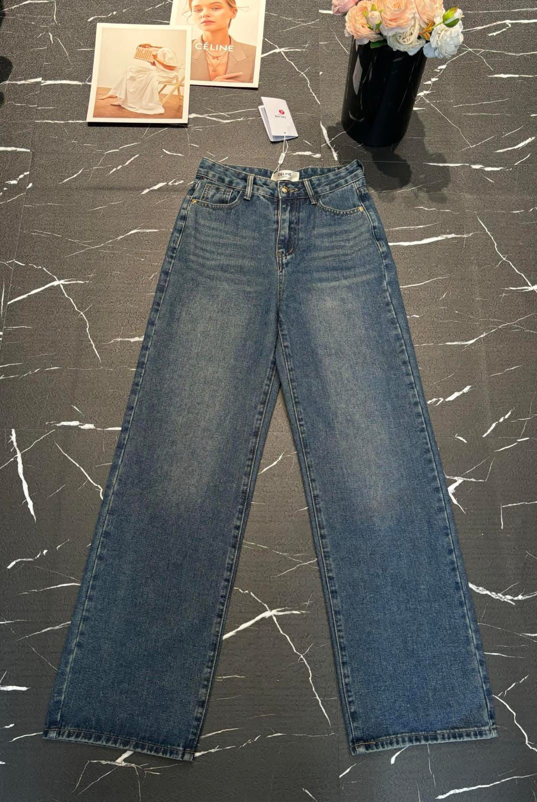 Celine Jeans Pants - Blue