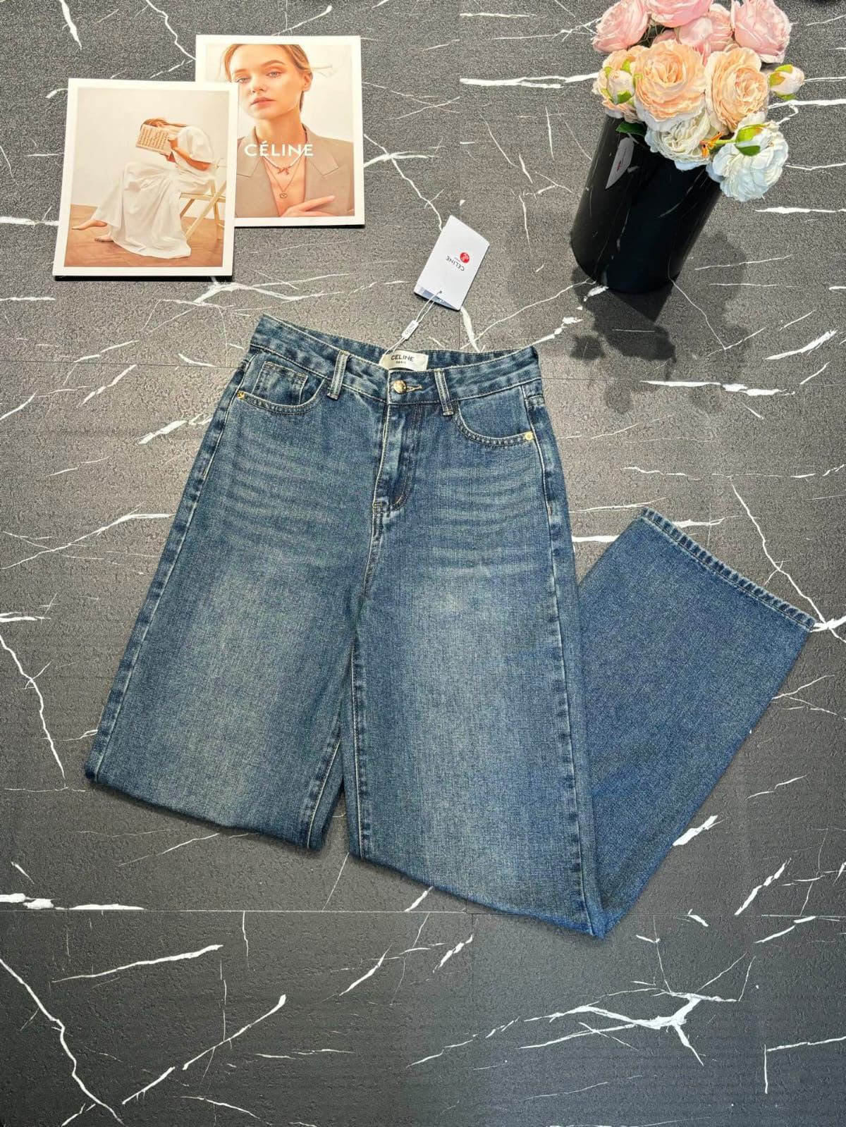 Celine Jeans Pants - Blue