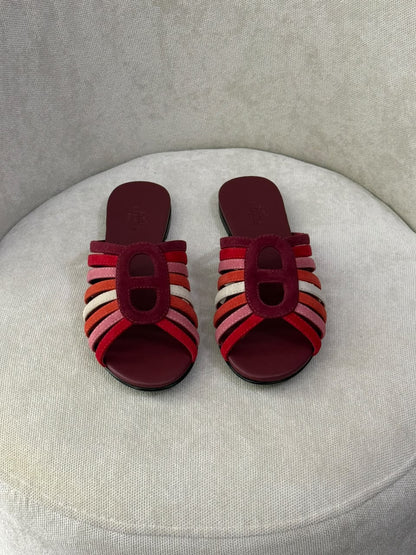 Hermès Slippers Oval Emblem - Multi