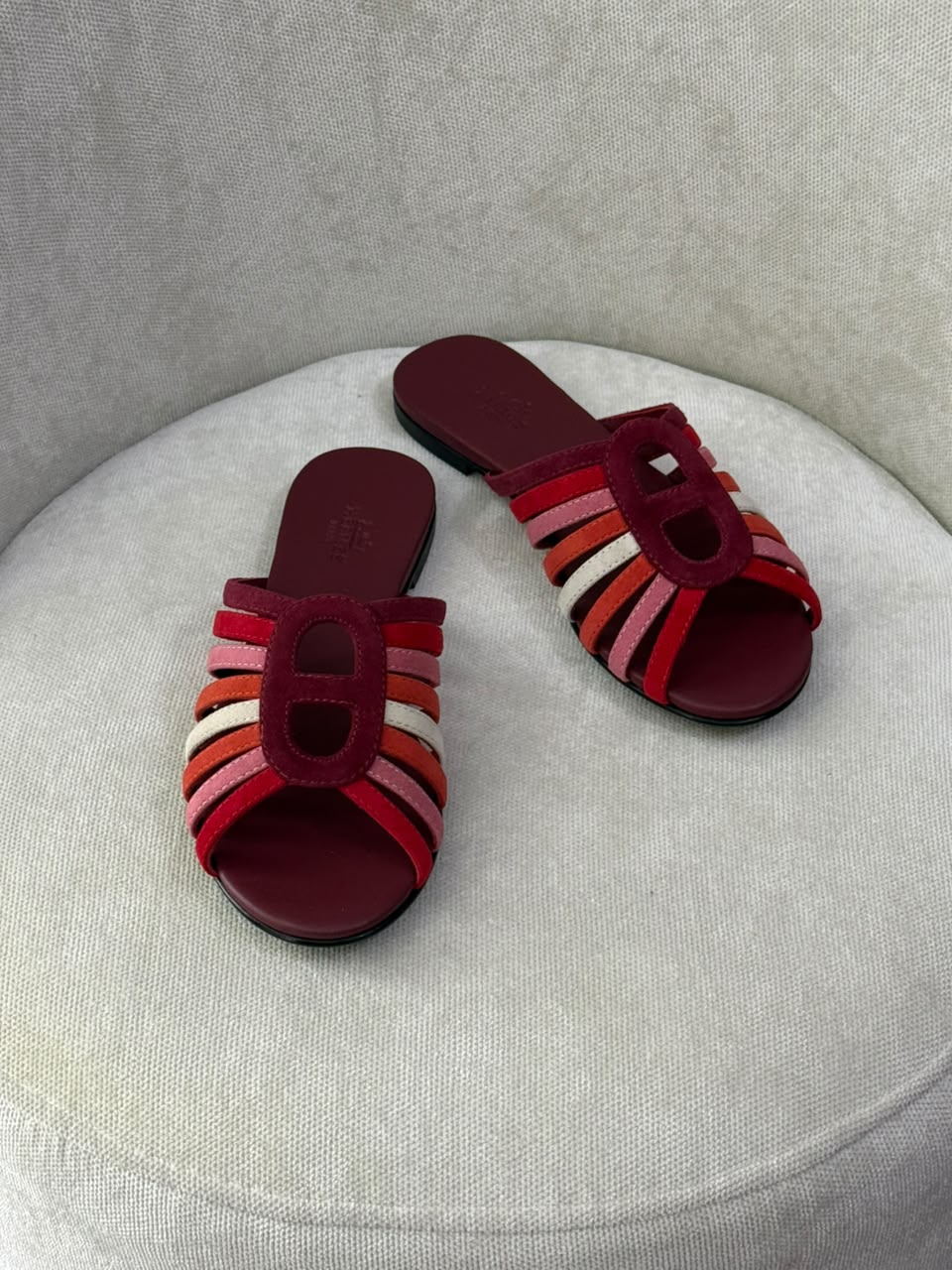 Hermès Slippers Oval Emblem - Multi