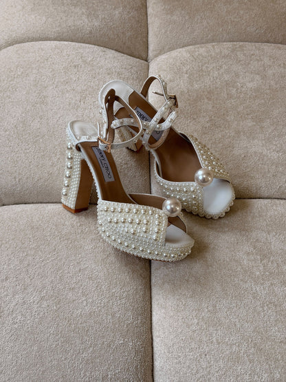Jimmy Choo Heels - White