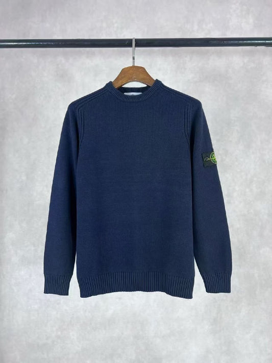 Stone Island Sweater - Navy, Green, Beige