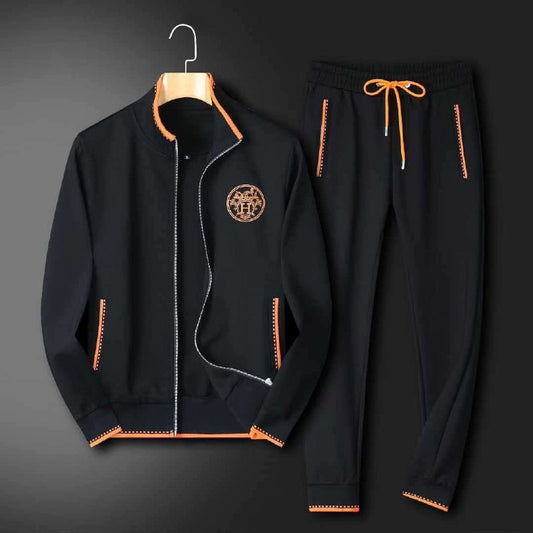 Fendi Tracksuit - Black & Orange