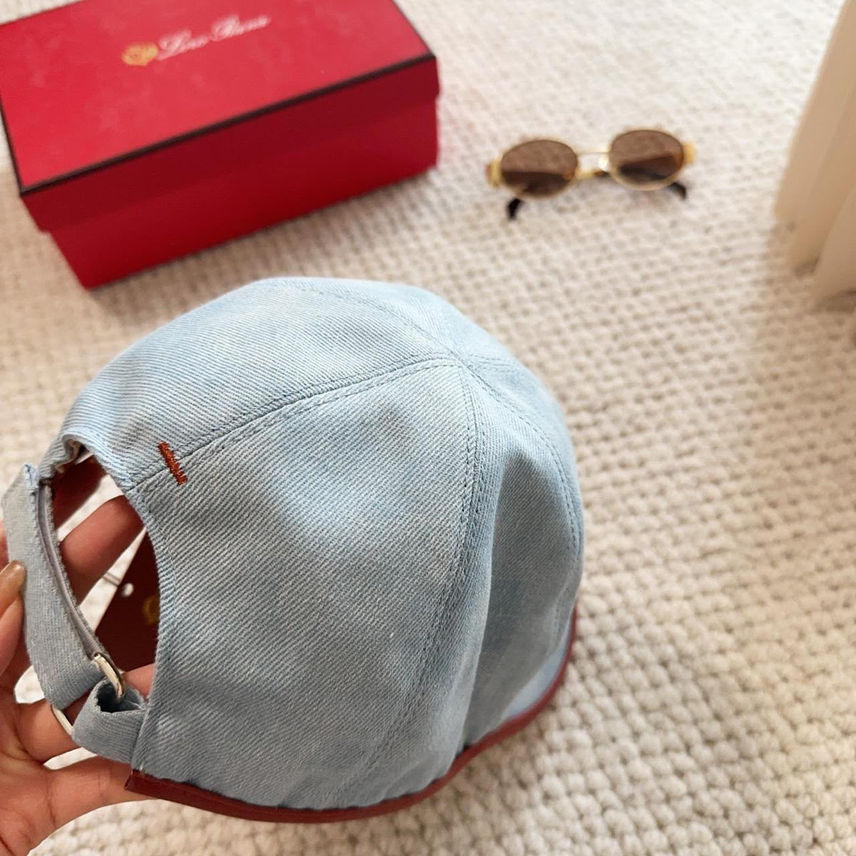 Loro Piana Cap - Light Blue