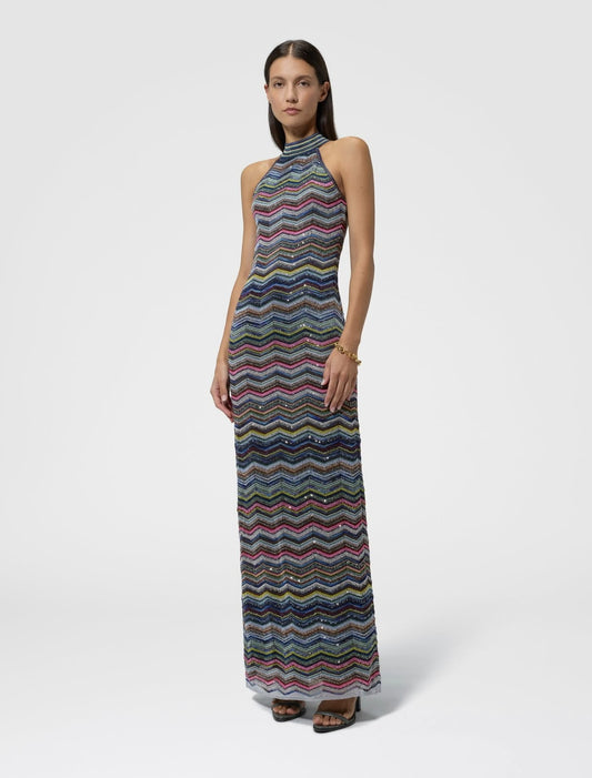 Missoni Halter-Neck Dress - Multi