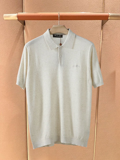 Loro Piana Polo Shirt - Light Grey