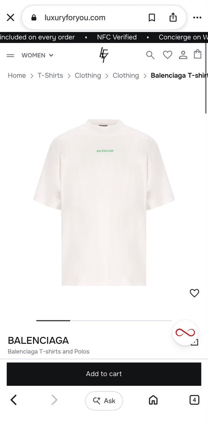Balenciaga T-Shirt - White