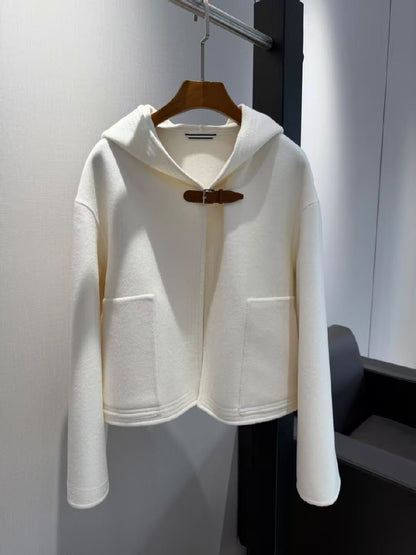 Hermès Hooded Jacket - White