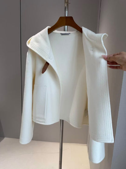 Hermès Hooded Jacket - White