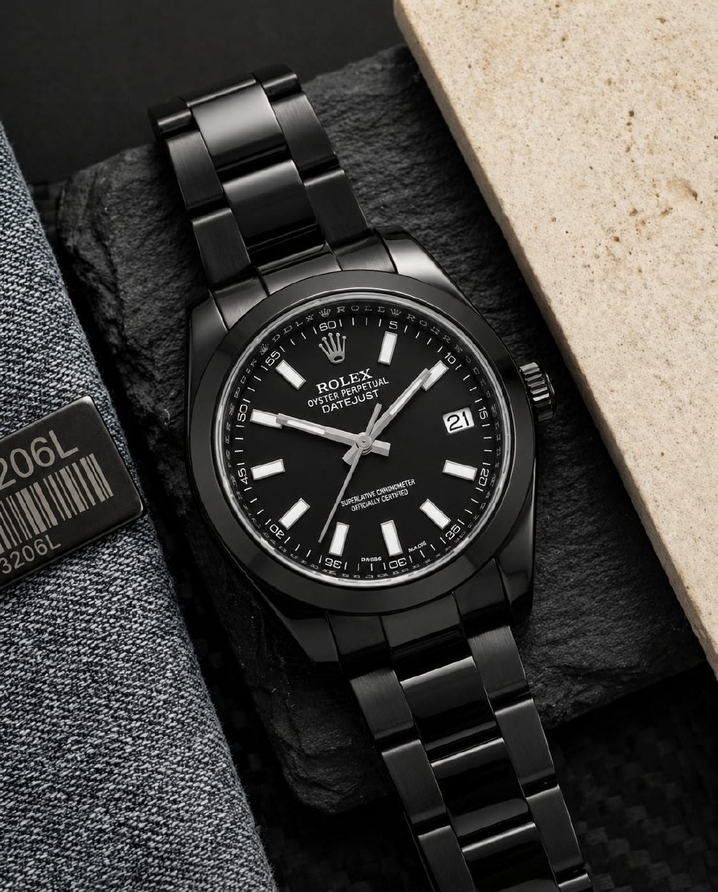 Rolex Watch - Black