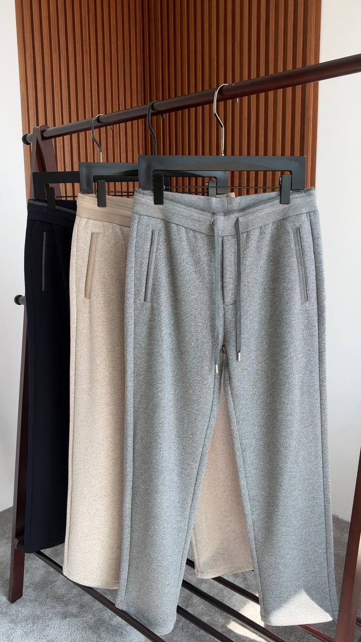 Loro Piana Sweatpants - Beige, Grey, Navy