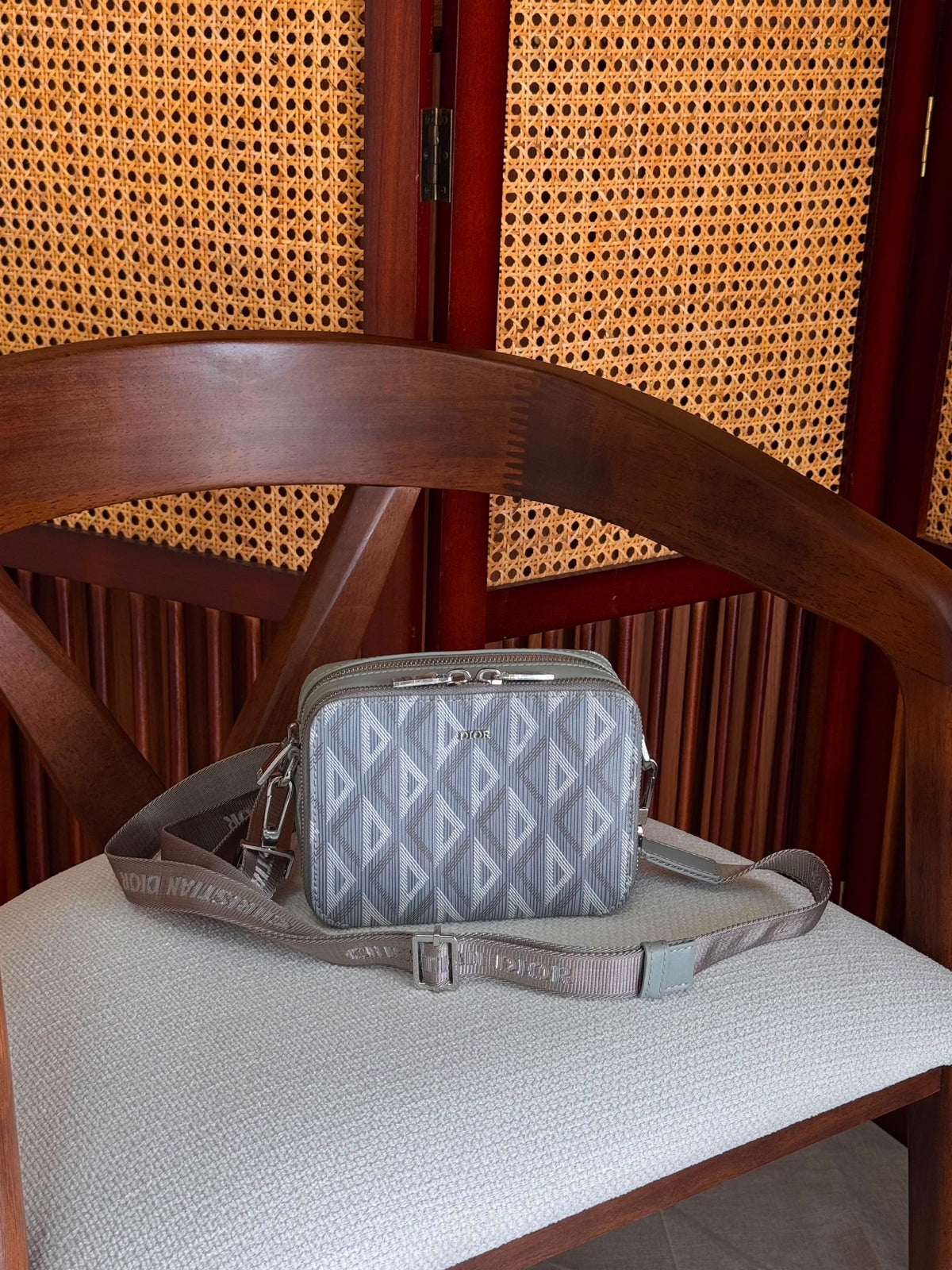 Dior Crossbody Bag - Grey