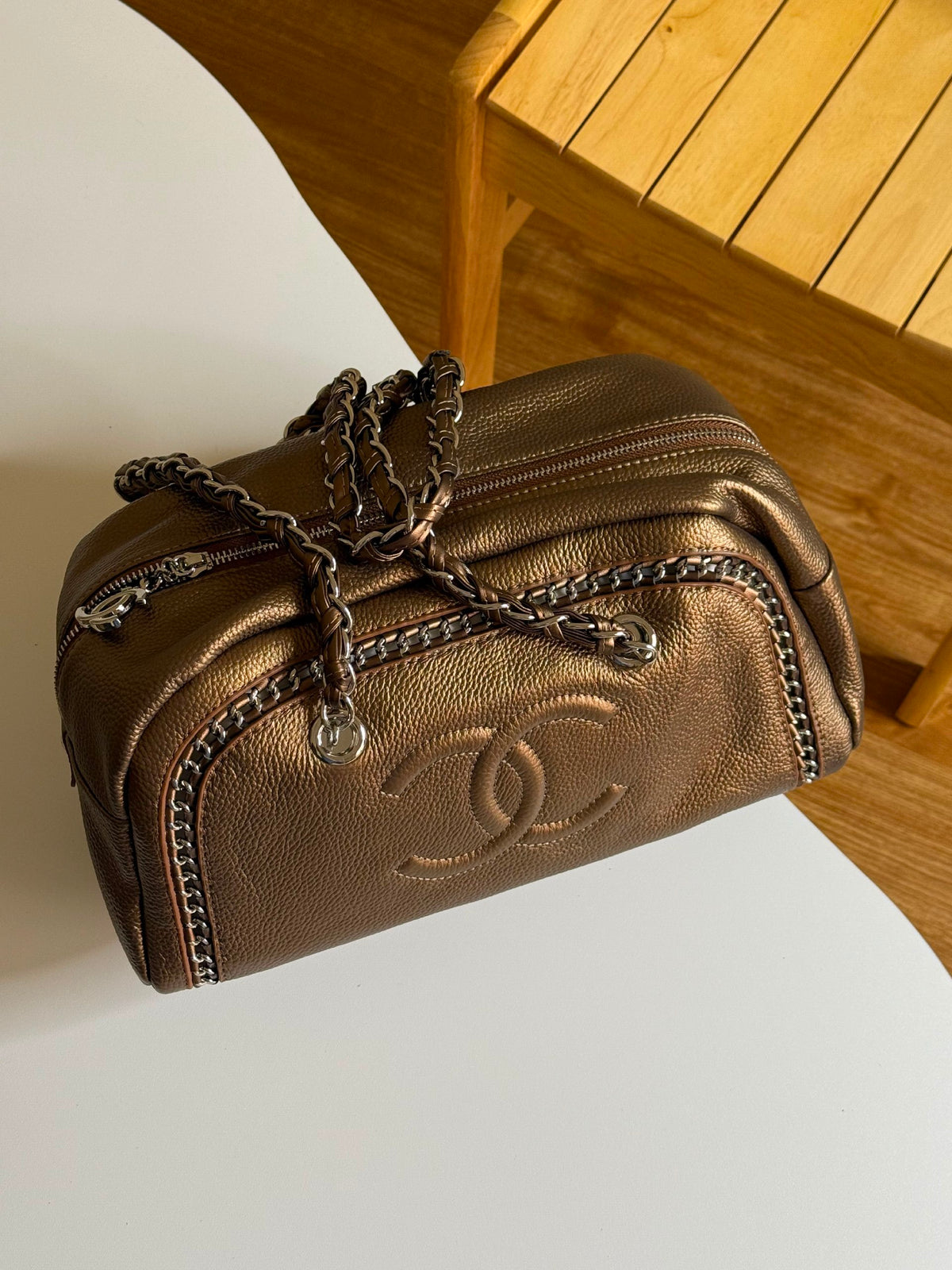 Chanel Shoulder Bag - Brown