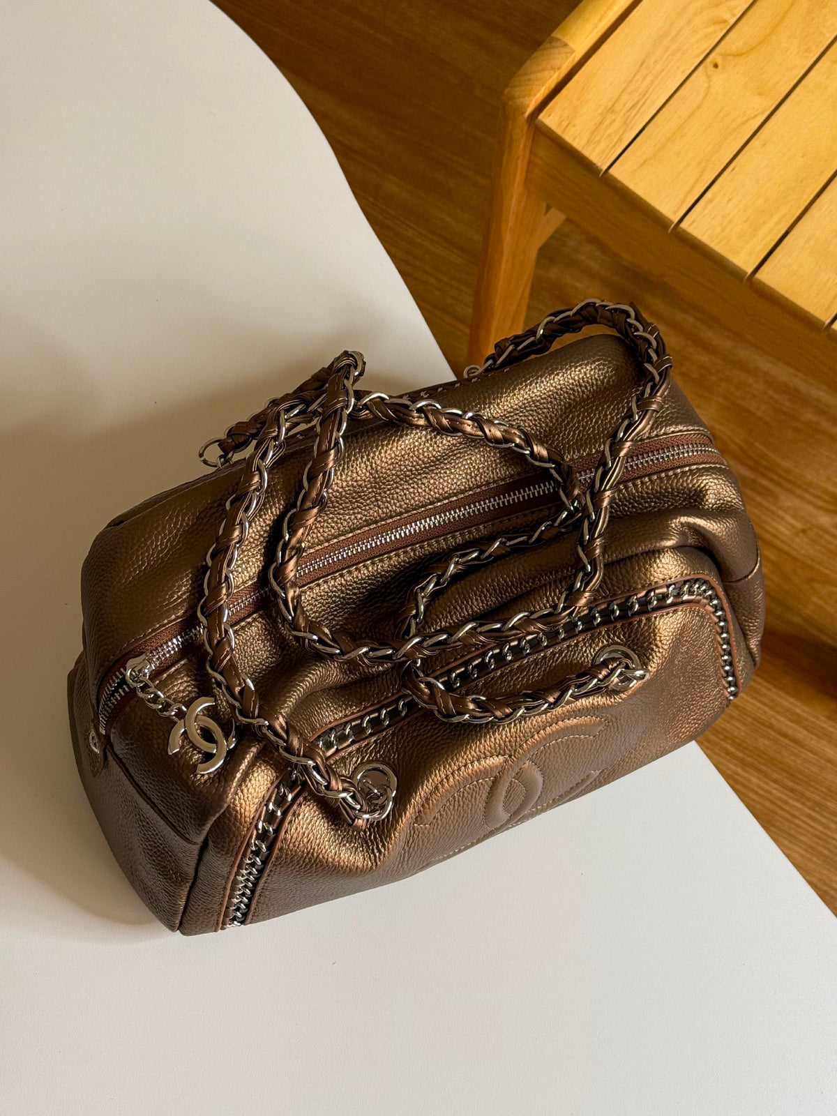 Chanel Shoulder Bag - Brown