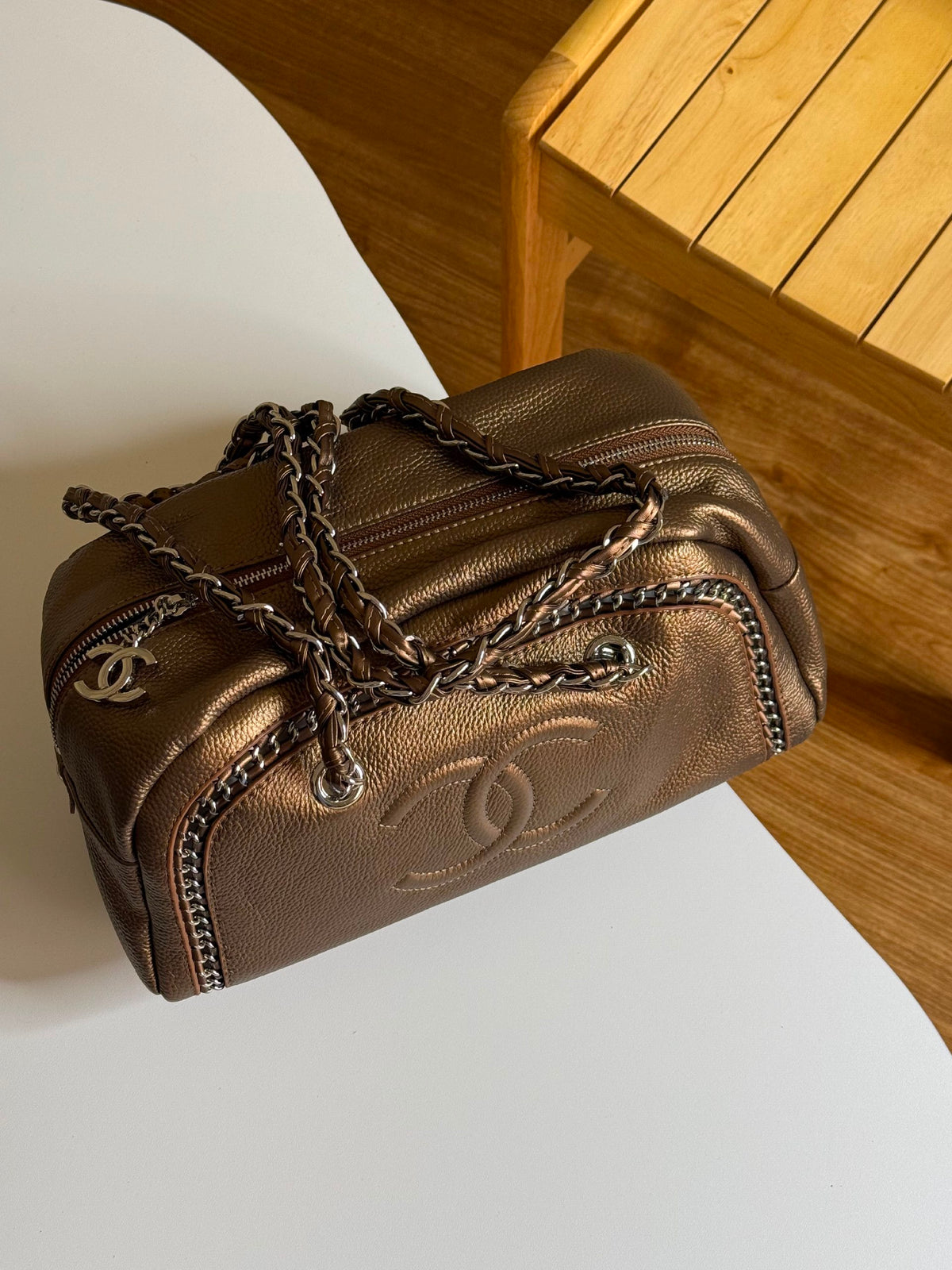 Chanel Shoulder Bag - Brown