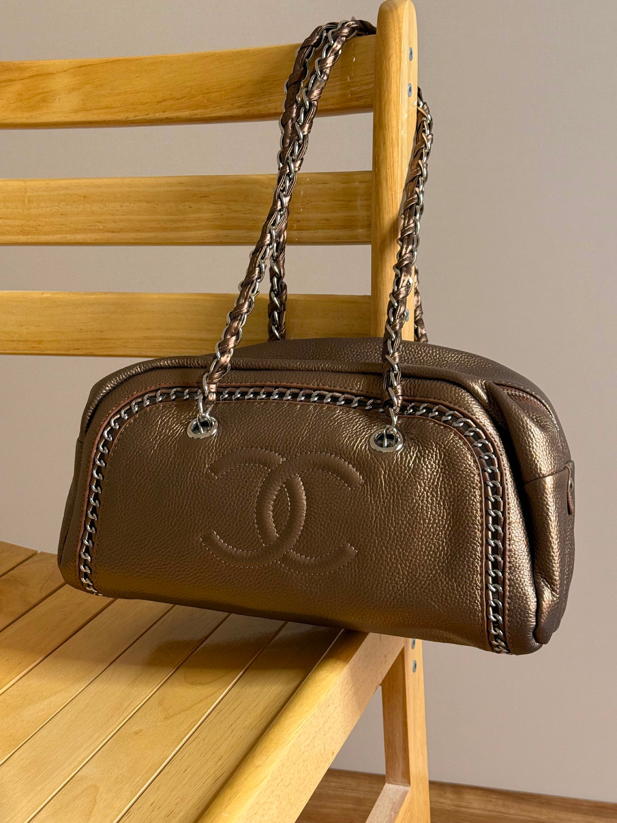 Chanel Shoulder Bag - Brown