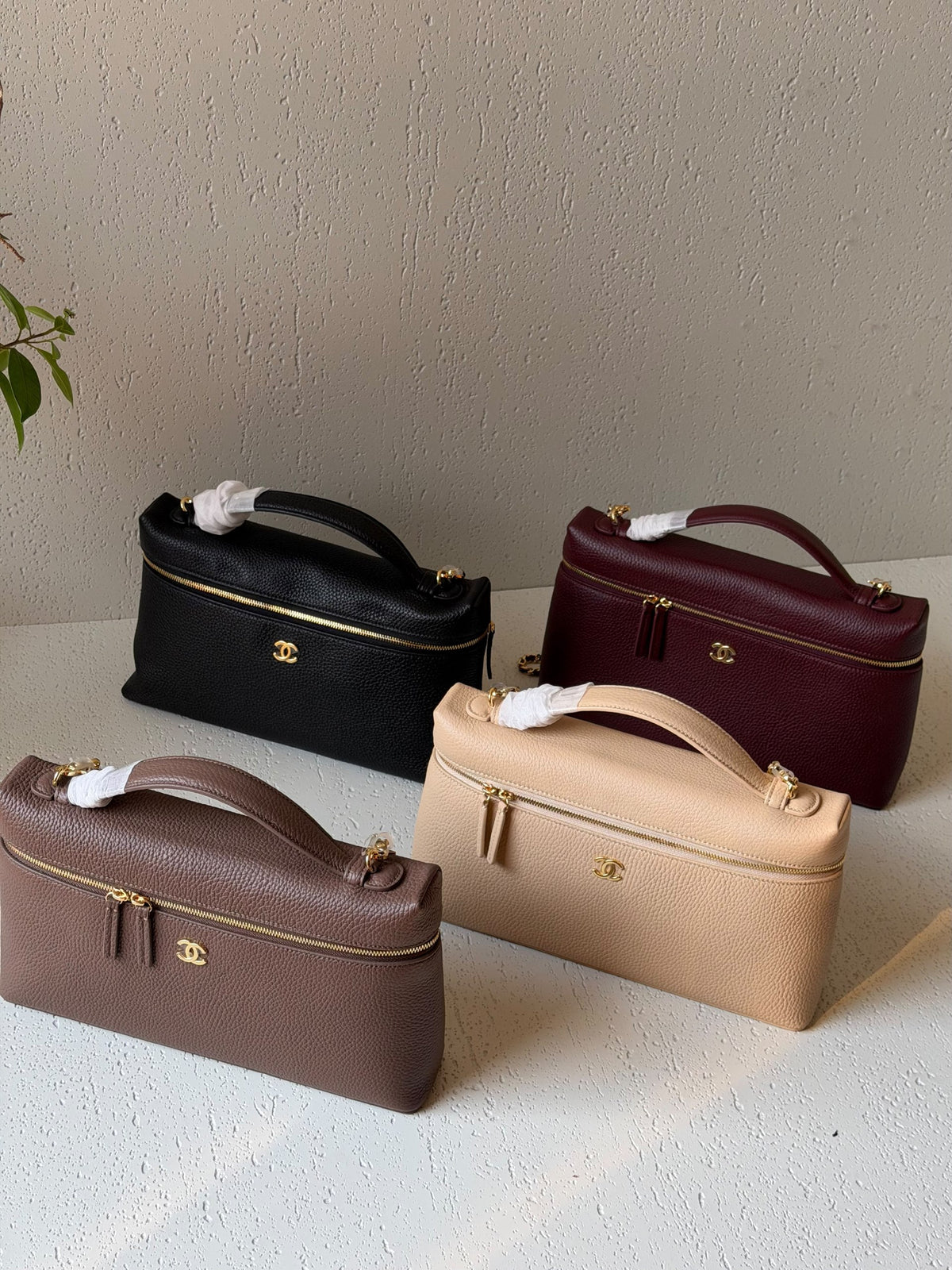Chanel Makeup Bag - Beige, Black, Brown, Burgundy