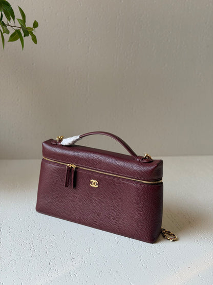 Chanel Makeup Bag - Beige, Black, Brown, Burgundy