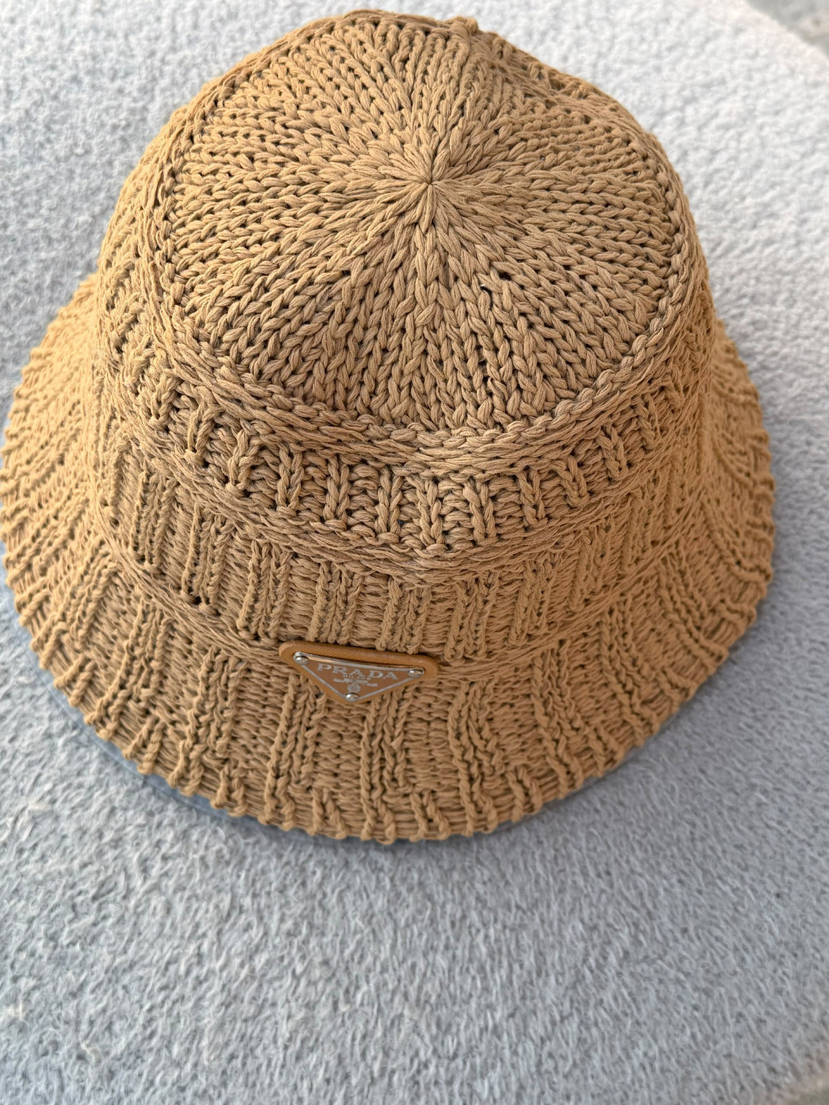 Prada Hat - Light Blue, Beige, White, Black