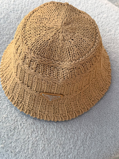 Prada Hat - Light Blue, Beige, White, Black