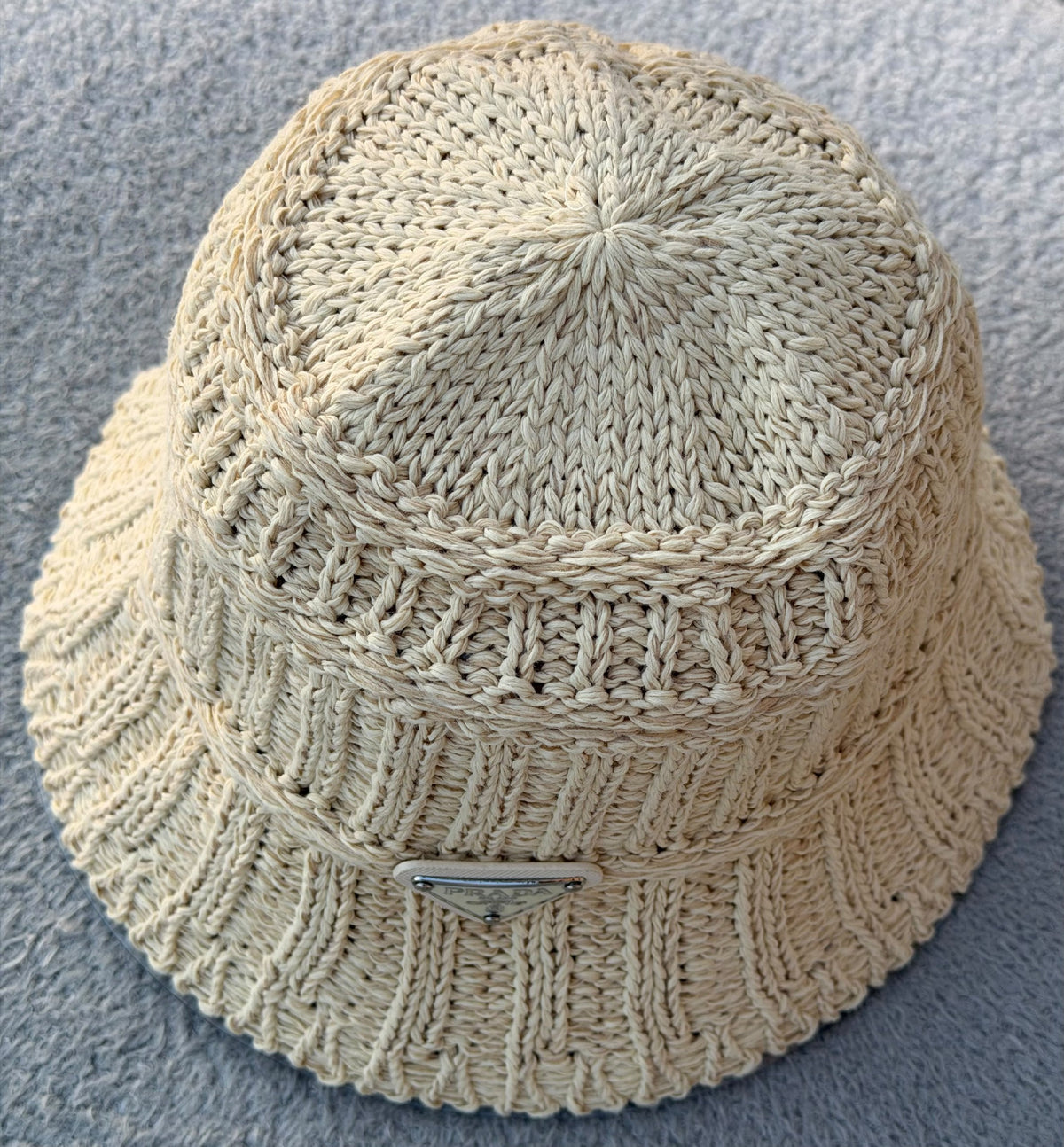 Prada Hat - Light Blue, Beige, White, Black
