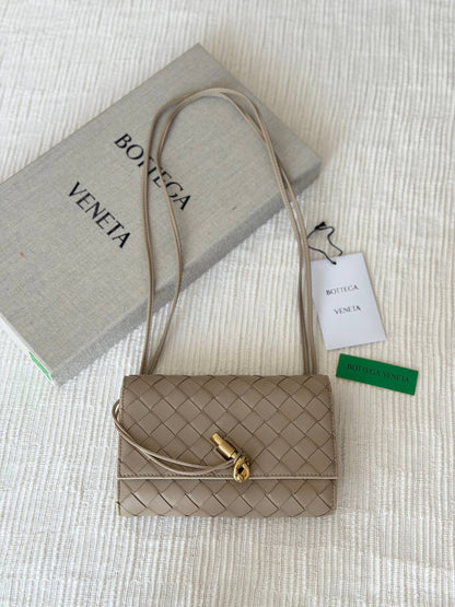 Bottega Veneta Shoulder Bag - White, Grey, Black, Brown Suede, Beige, Brown