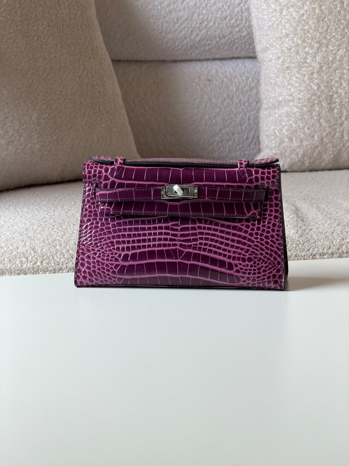 Hermès Clutch - Purple