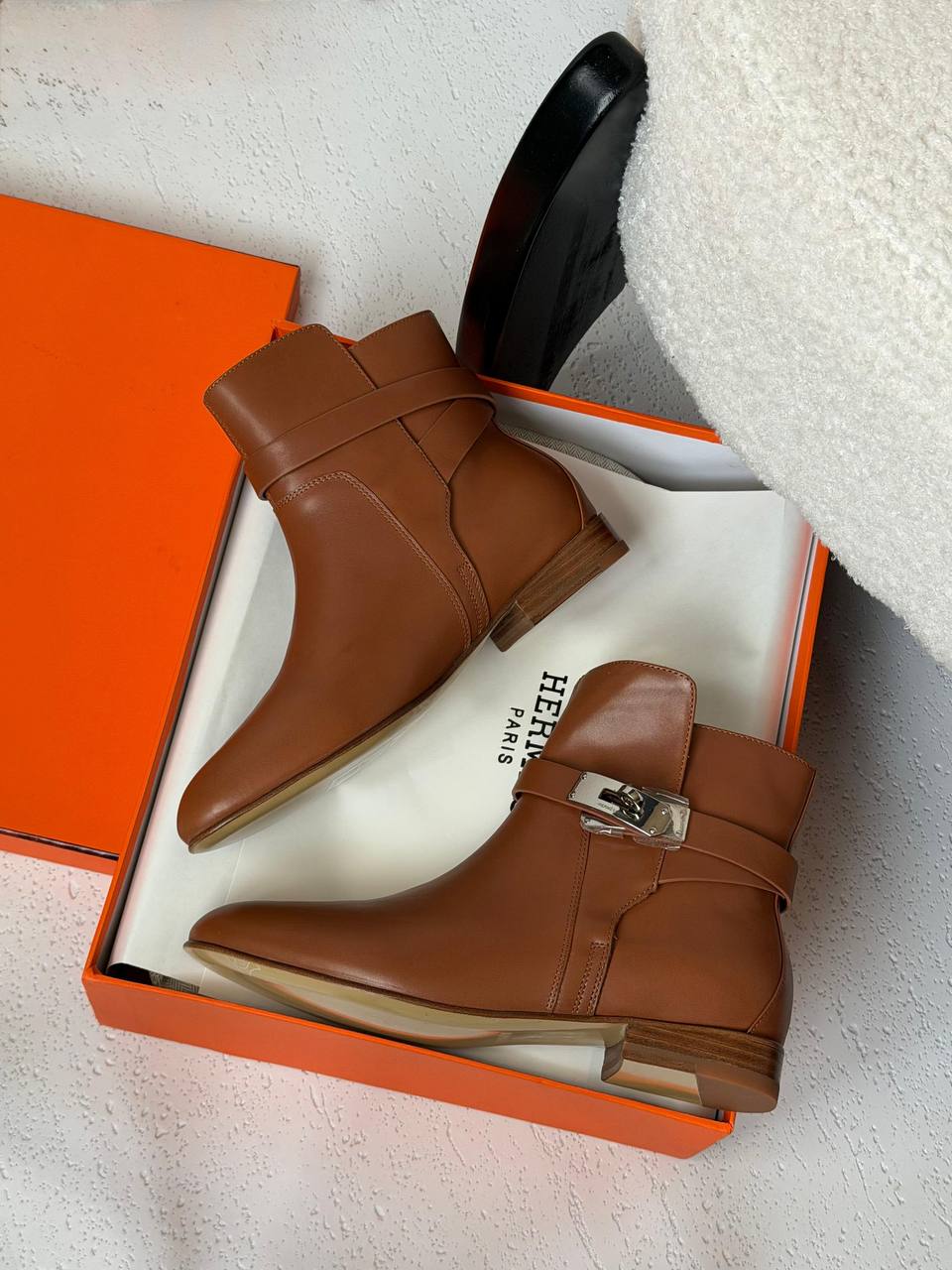 Hermes Boots - Black