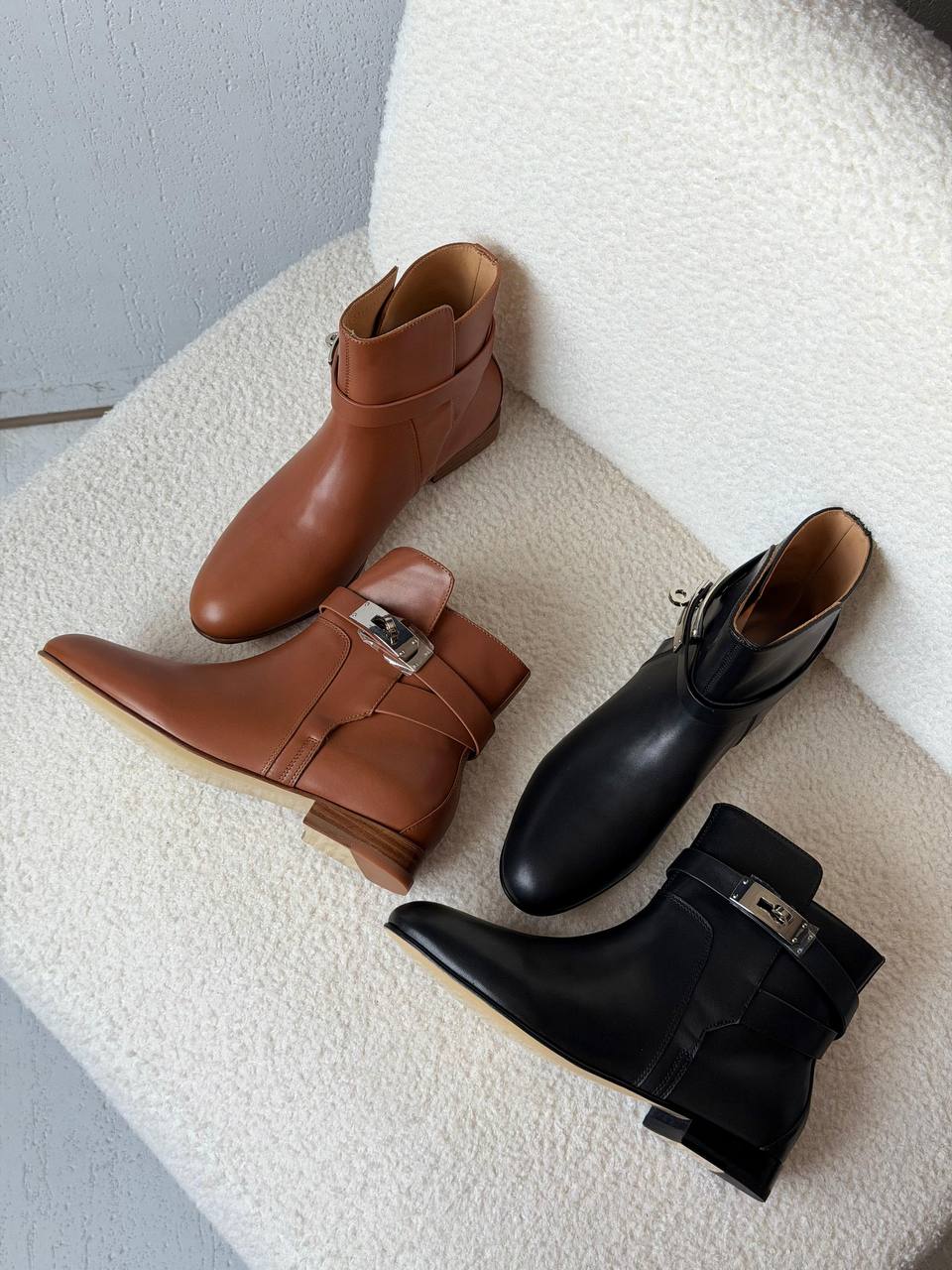 Hermes Boots - Black