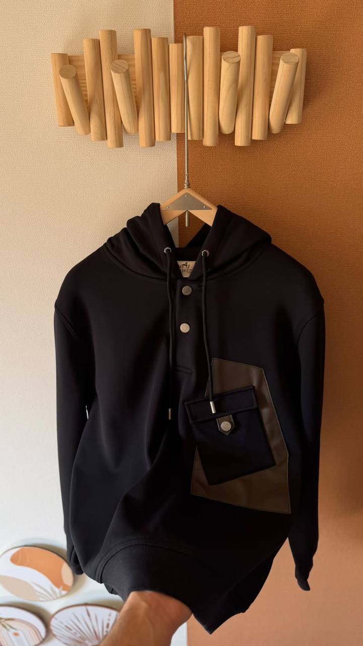 Hermes Hoodie - Black