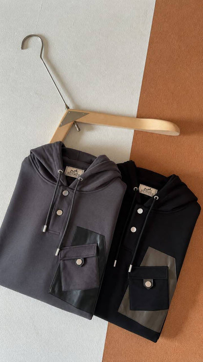 Hermes Hoodie - Black