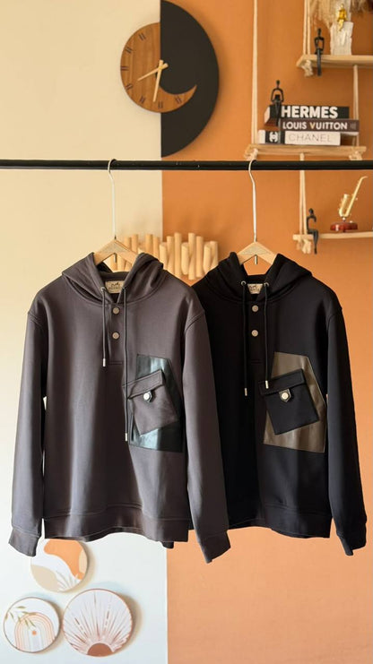 Hermes Hoodie - Black
