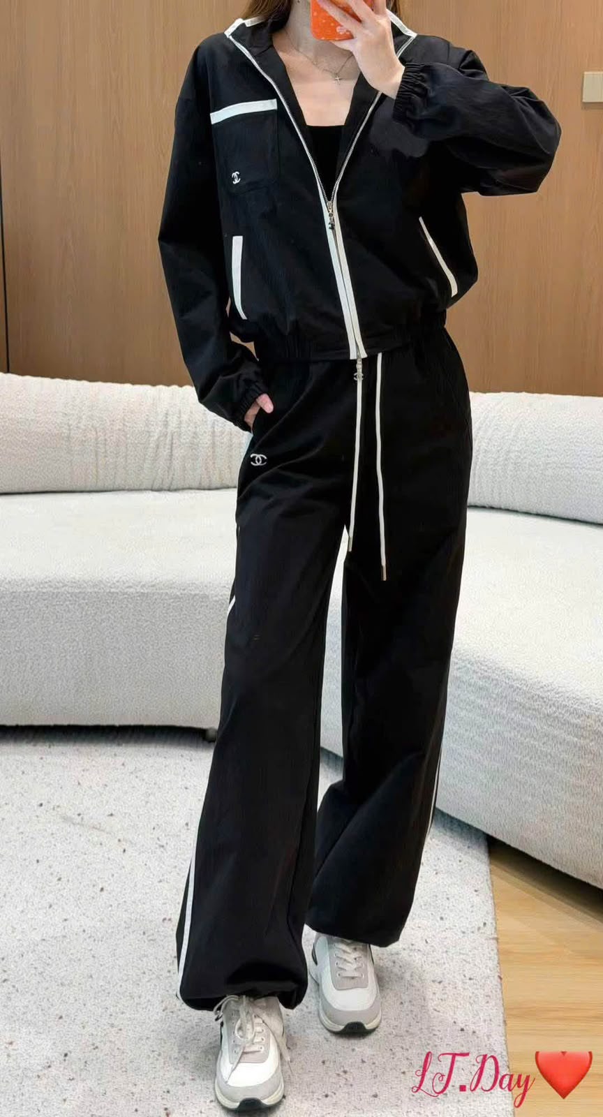 Chanel Tracksuit - Black