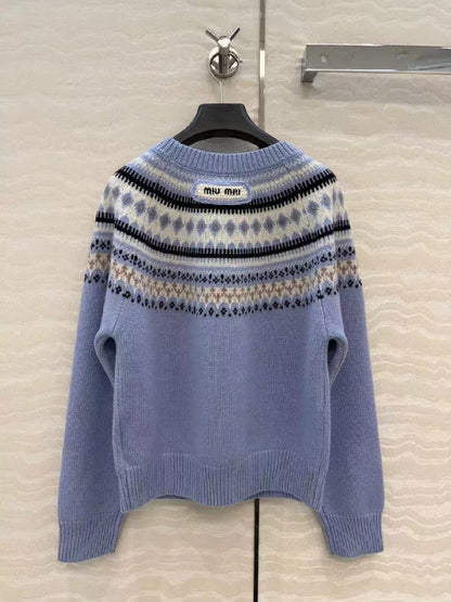 Miu Miu Sweater - Light Blue