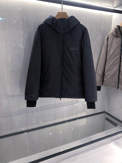 Moncler Hooded Jacket - Beige, White, Black