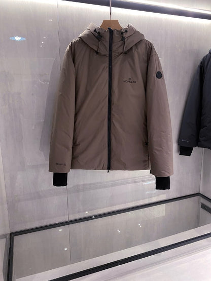 Moncler Hooded Jacket - Beige, White, Black